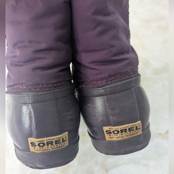 Sorel Kaufman Canada Snow Duck Boots Woman's Size Y8/W10 - Picture 8 of 11